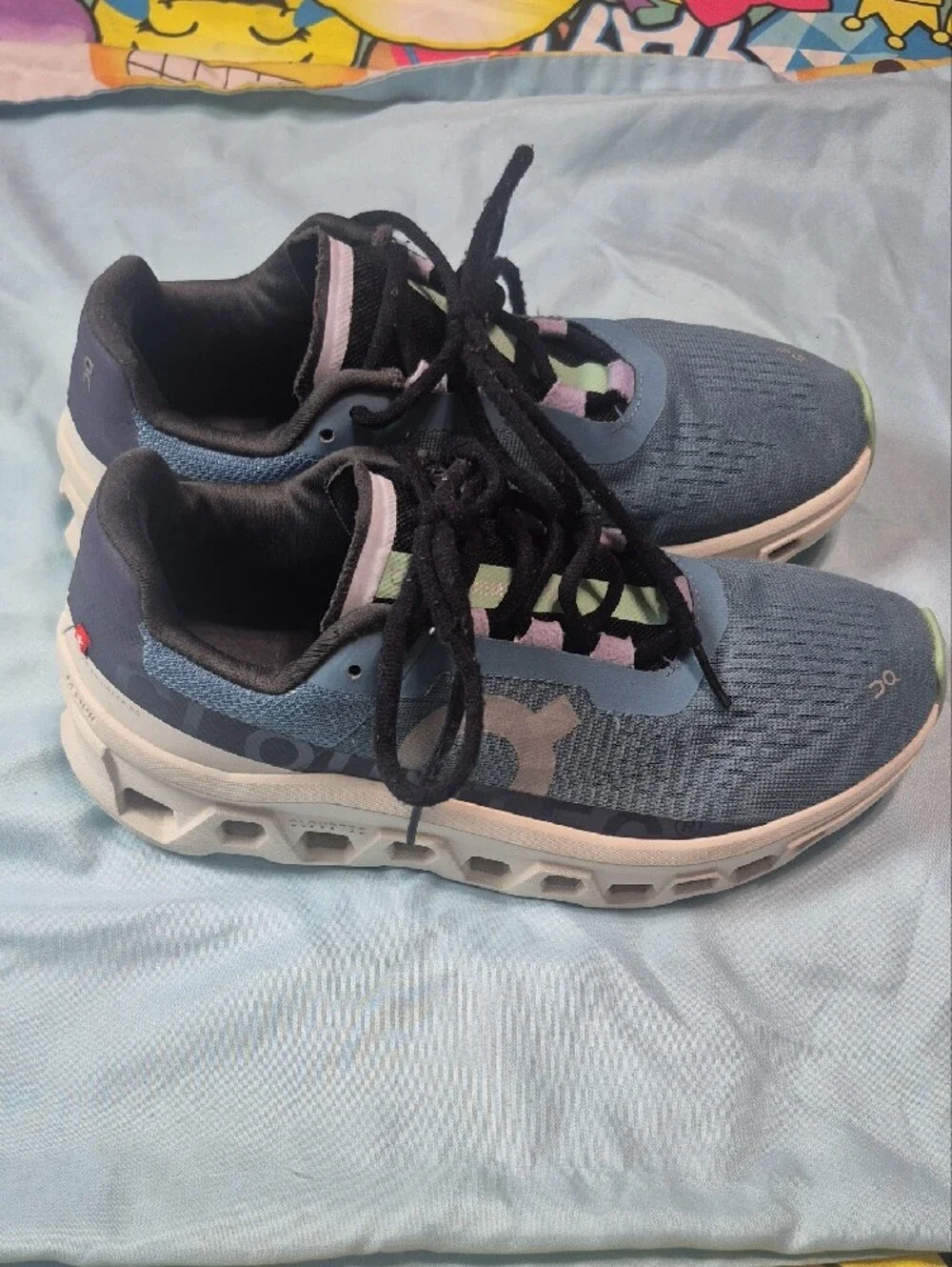 On Cloudrunning Women's Athletic Shoes - Blue
